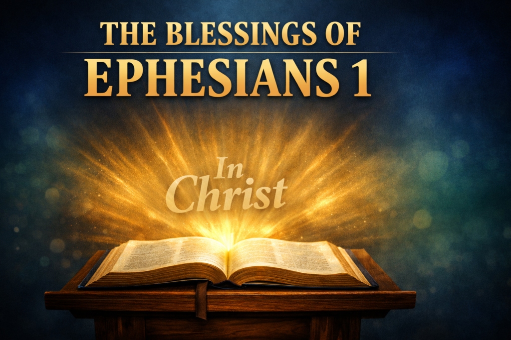 THE BLESSINGS OF EPHESIANS 1 – June 12 2026