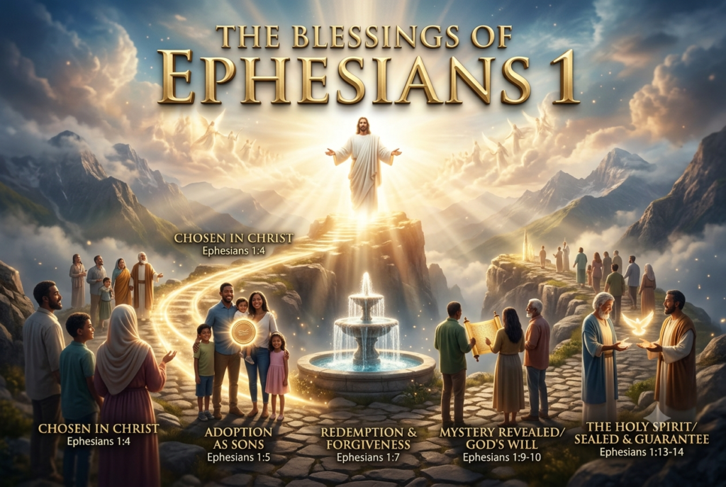 THE BLESSINGS OF EPHESIANS 1 – August 2 2026